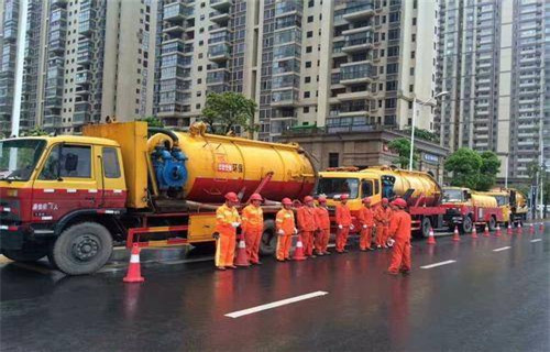 太白市政管道清淤