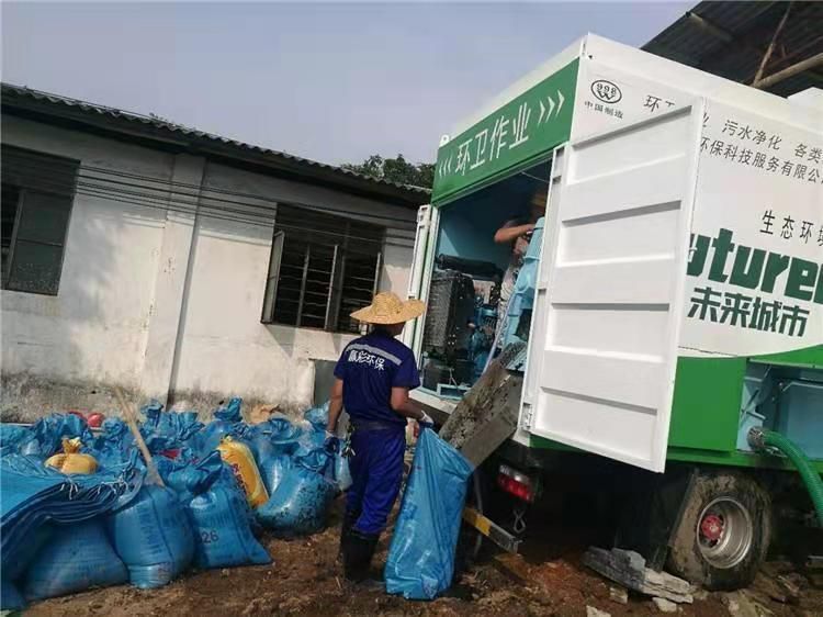太白工业污泥压干处理