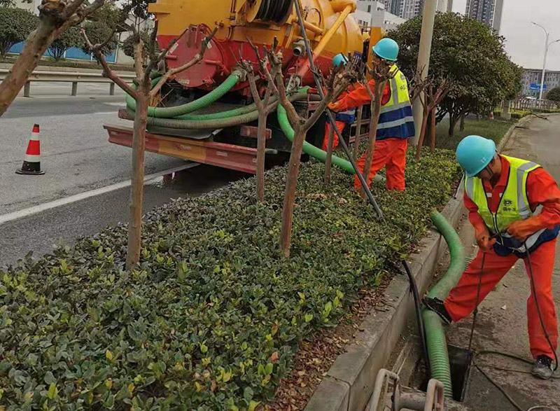 太白市政管道清淤